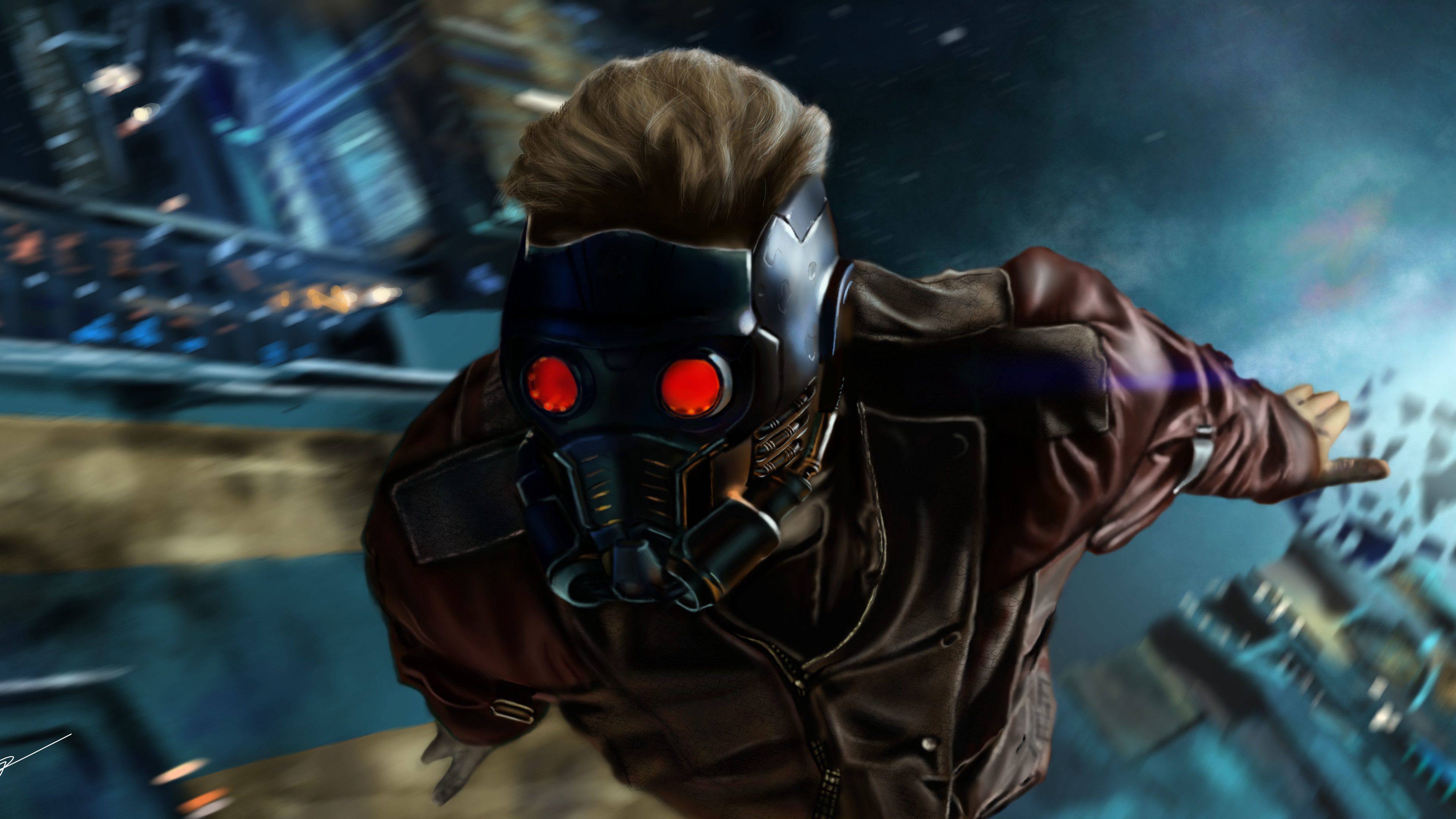 Star Lord 12k Wallpaper