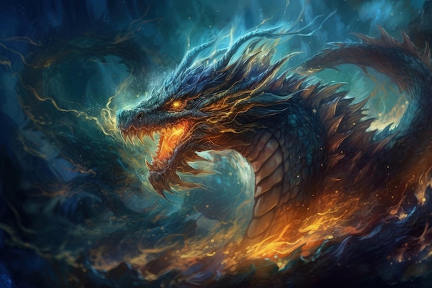 Epic Dragon Fantasy Wallpaper