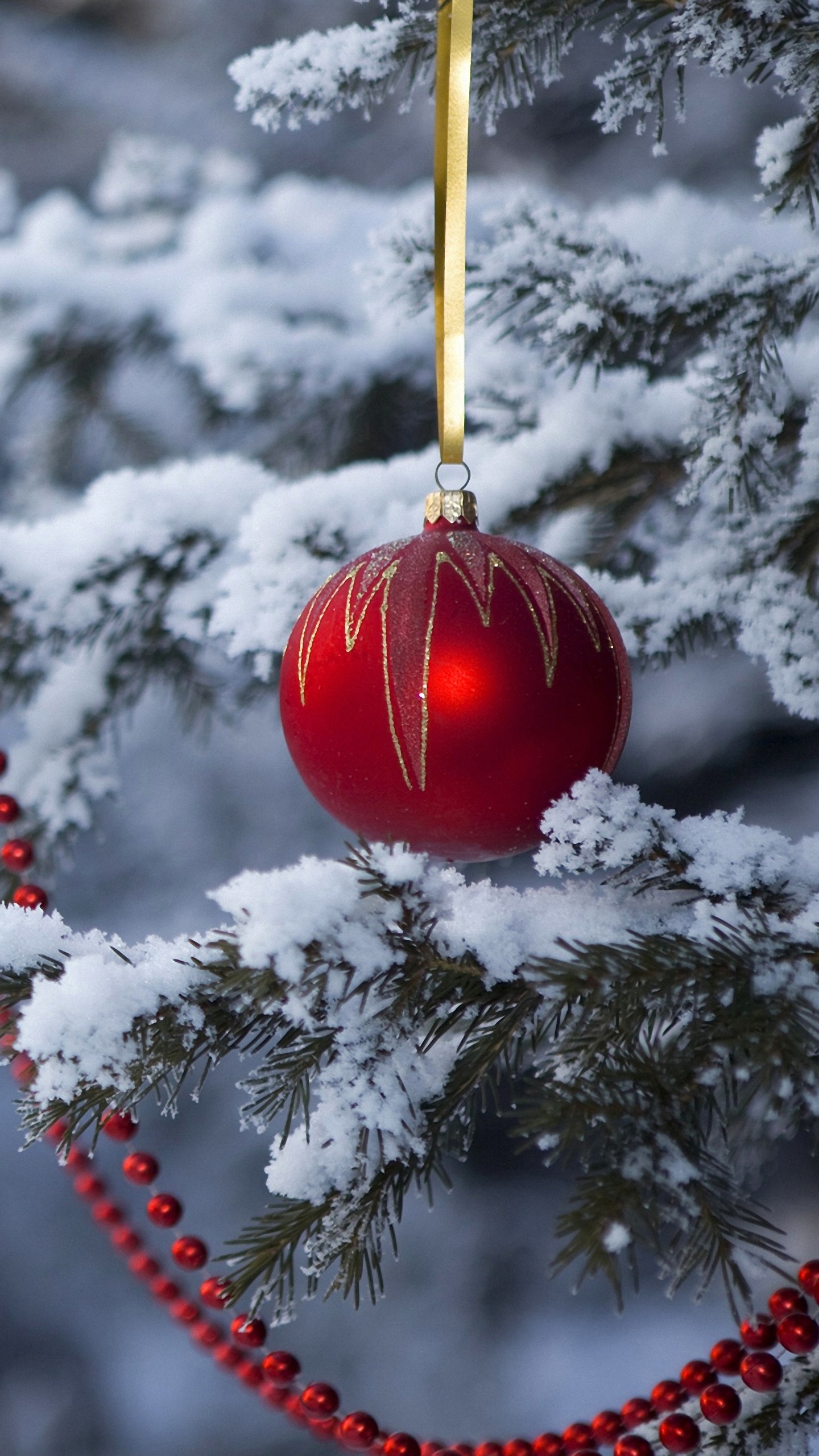 Snow Christmas Wallpaper