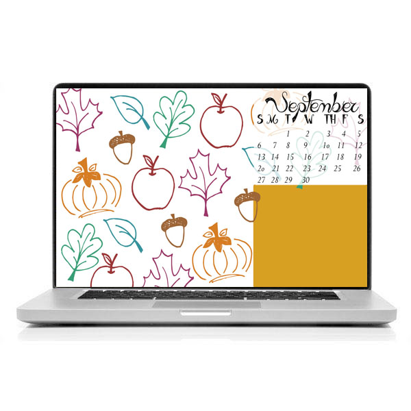 September Desktop And iPhone Wallpaper Bumblebree