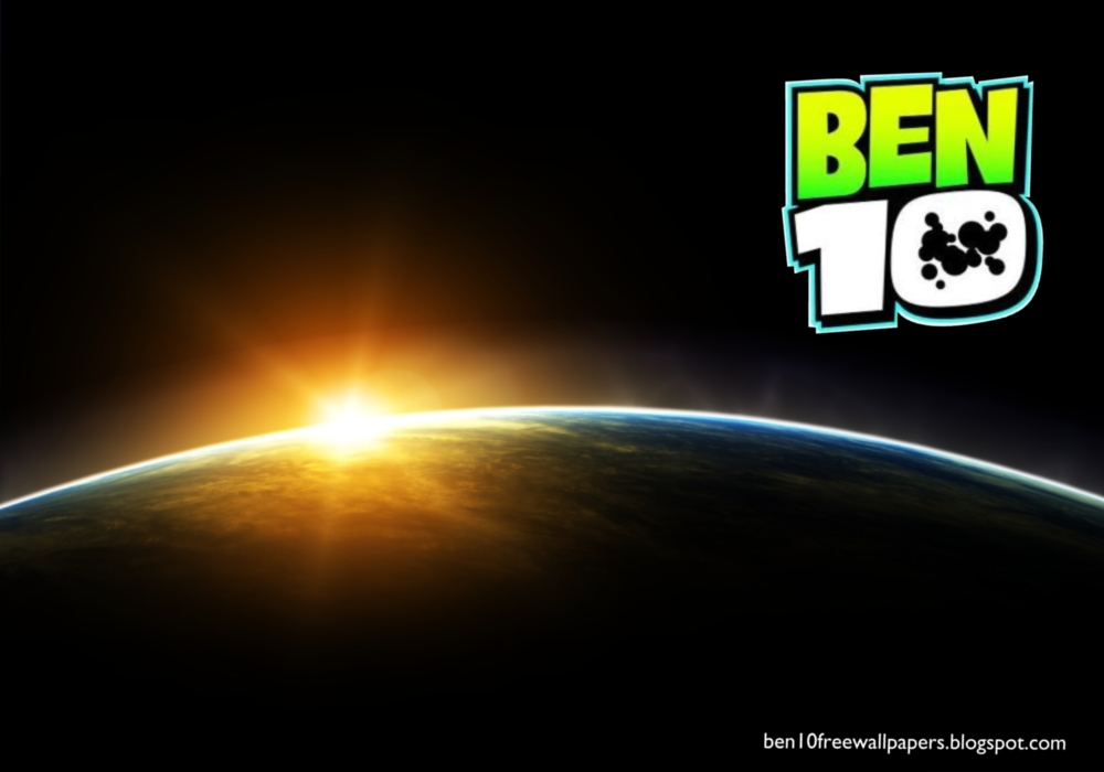 Ben Desktop Wallpaper Ten Logo In Space Eclipse