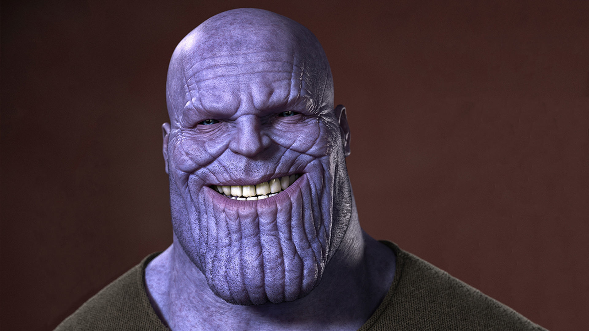Thanos Smiling Wallpaper HD Movies 4k Image Photos