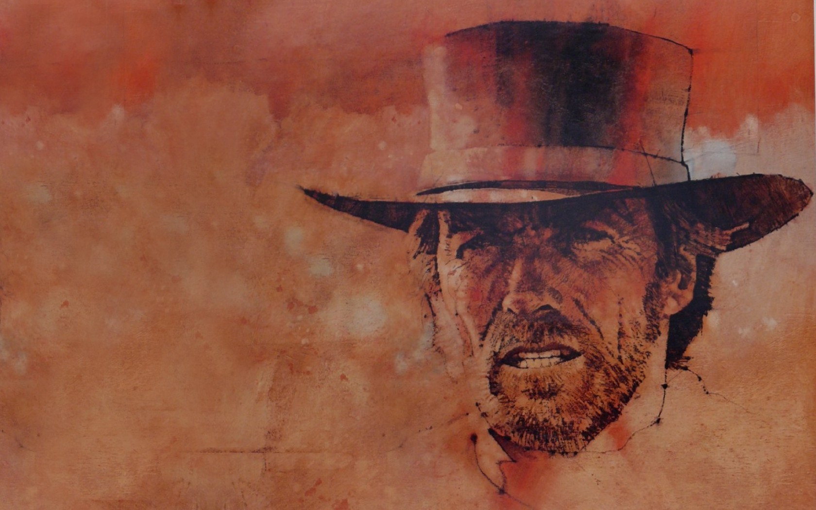 The Bad And Ugly Western Clint Eastwood F Wallpaper Background