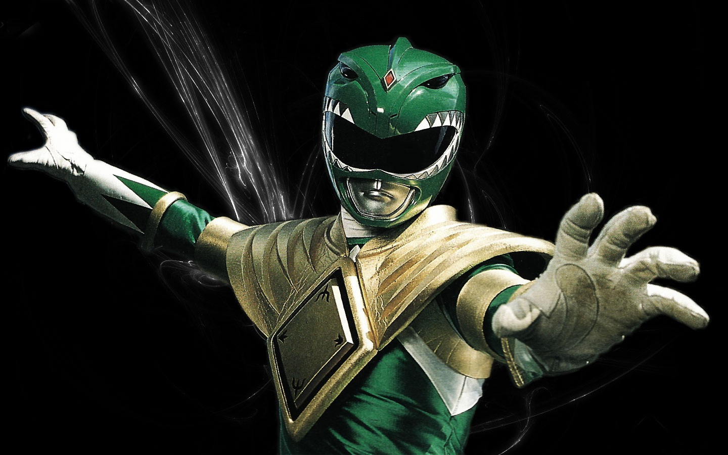 Green Ranger Power Rangers Widescreen Wallpaper