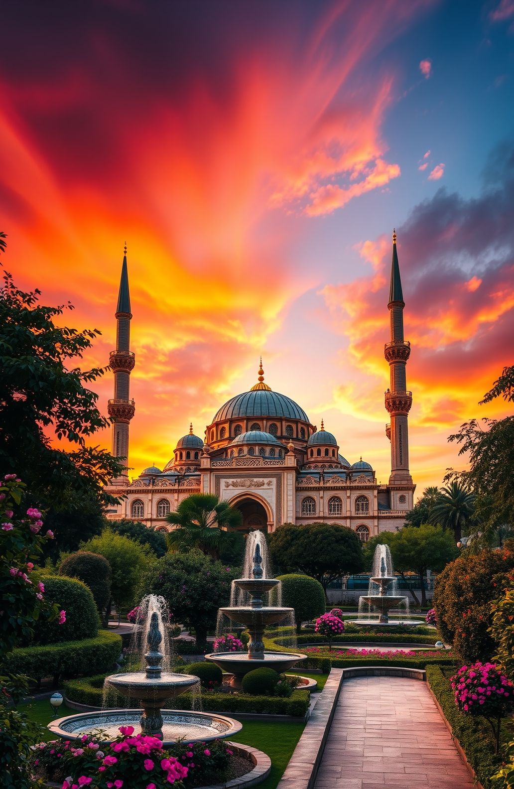 Mosque HD Wallpaper 1080p