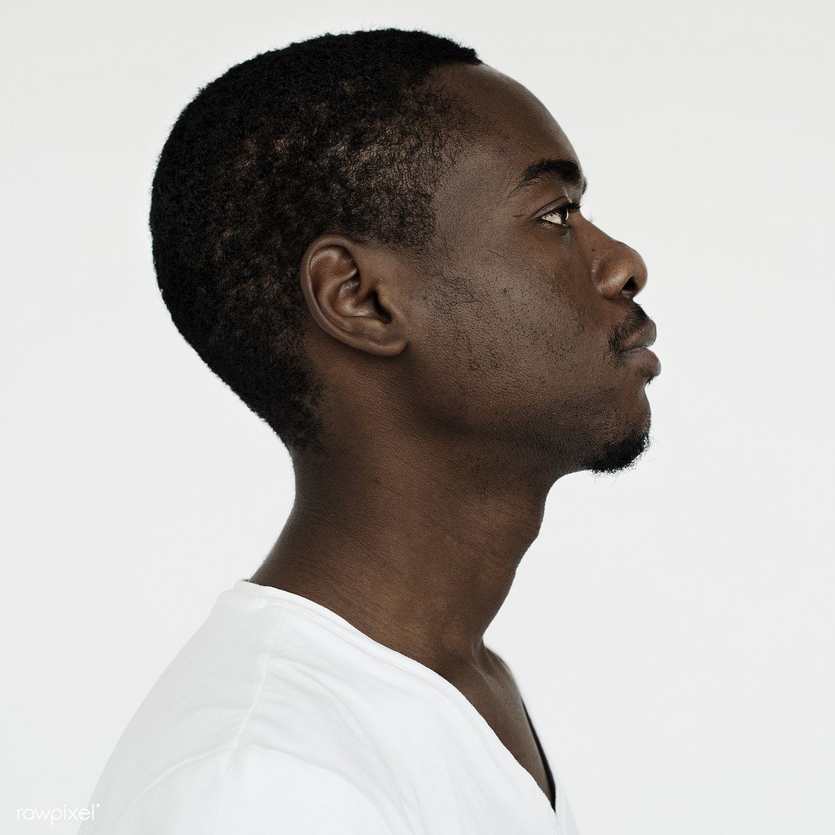 Worldface Namibian Guy In A White Background Image By