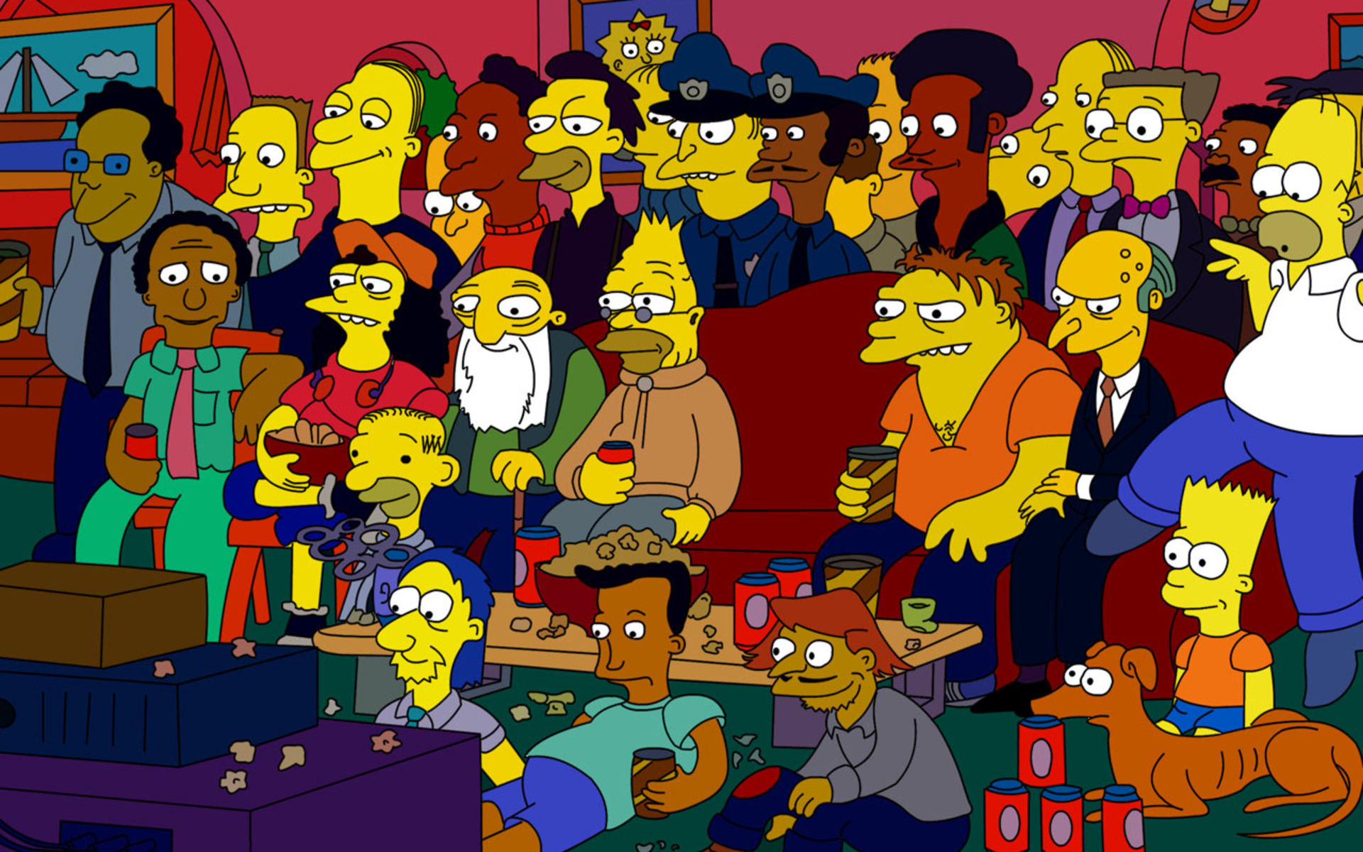 Pics Photos All The Simpsons Characters Wallpaper