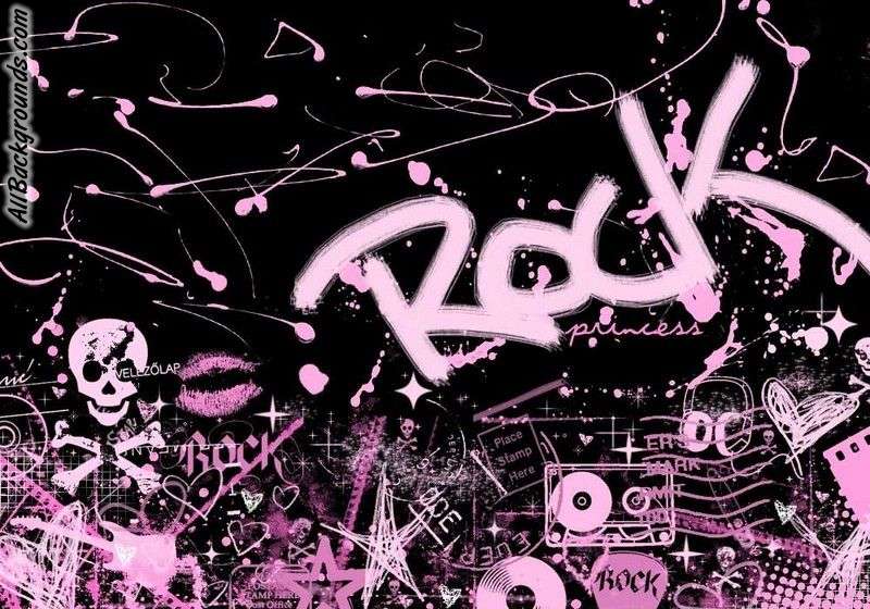 Kacang Polong Kecil Punk Rock Wallpaper
