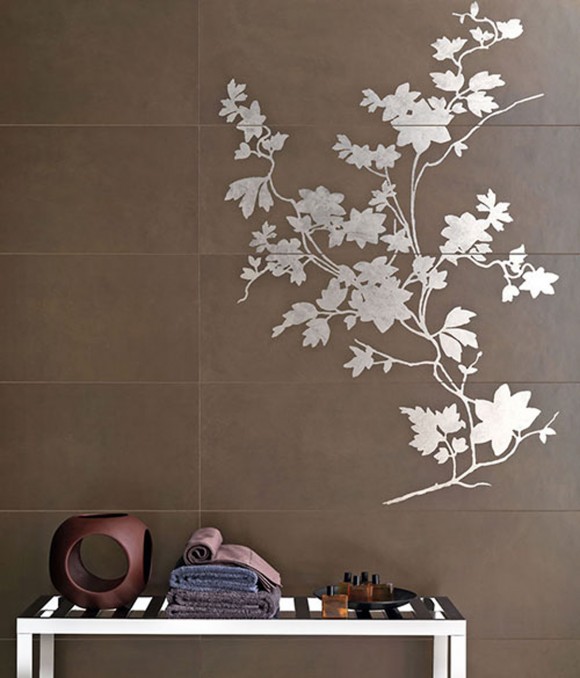 Floral Contemporary Wallpaper Tiles Designs1