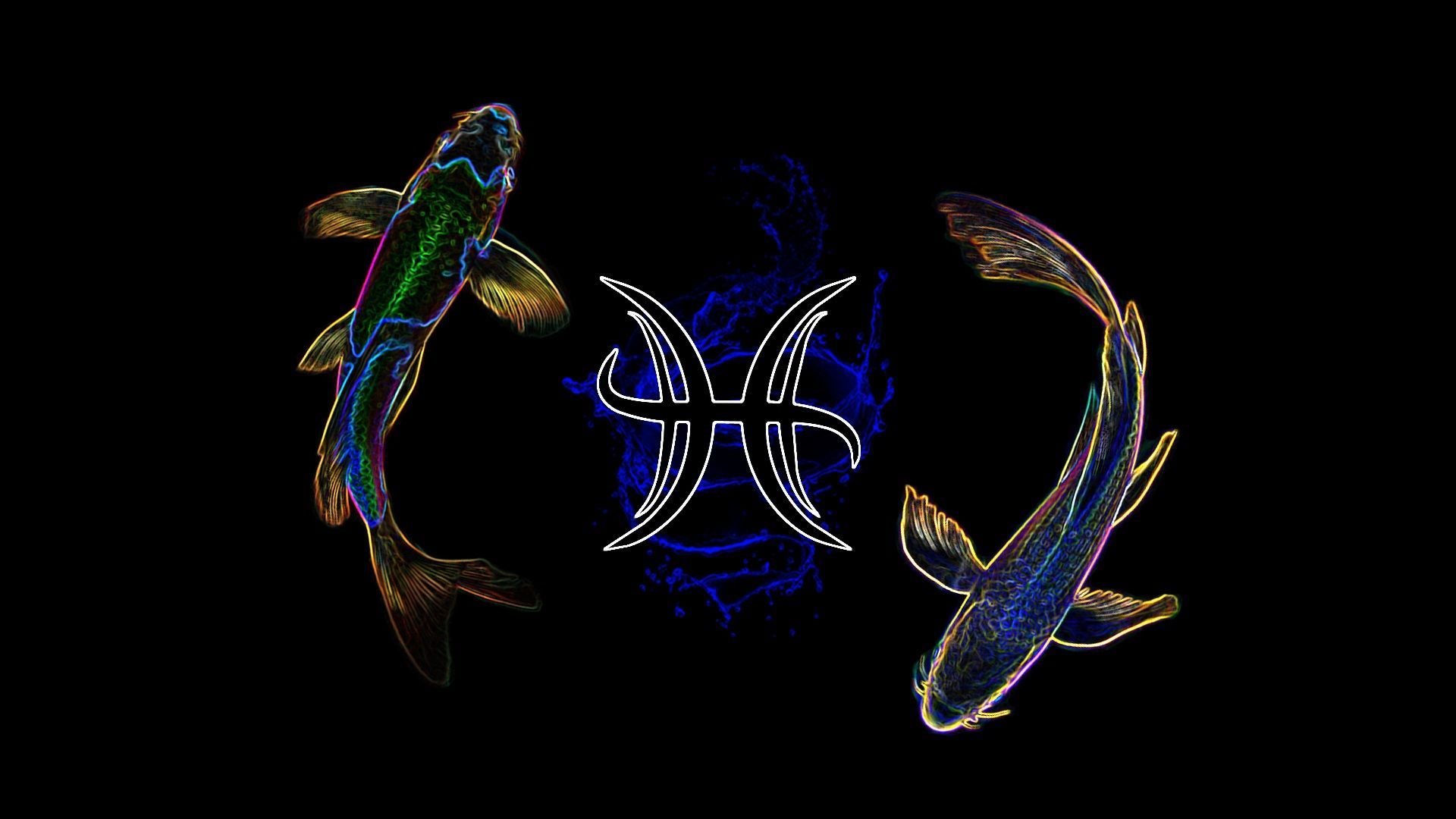 Unique Pisces Wallpaper Top Background