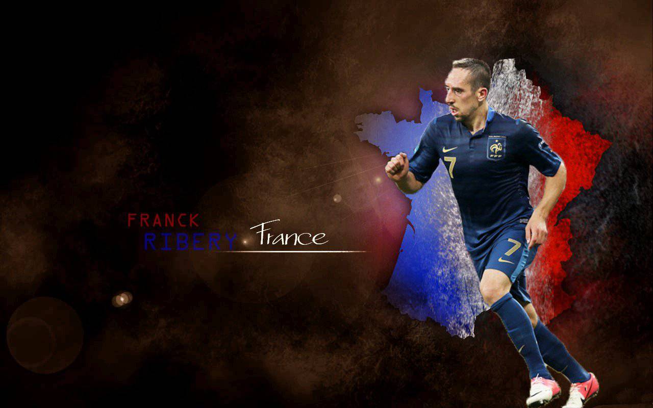 French Franck Ribery Wallpaper Football HD