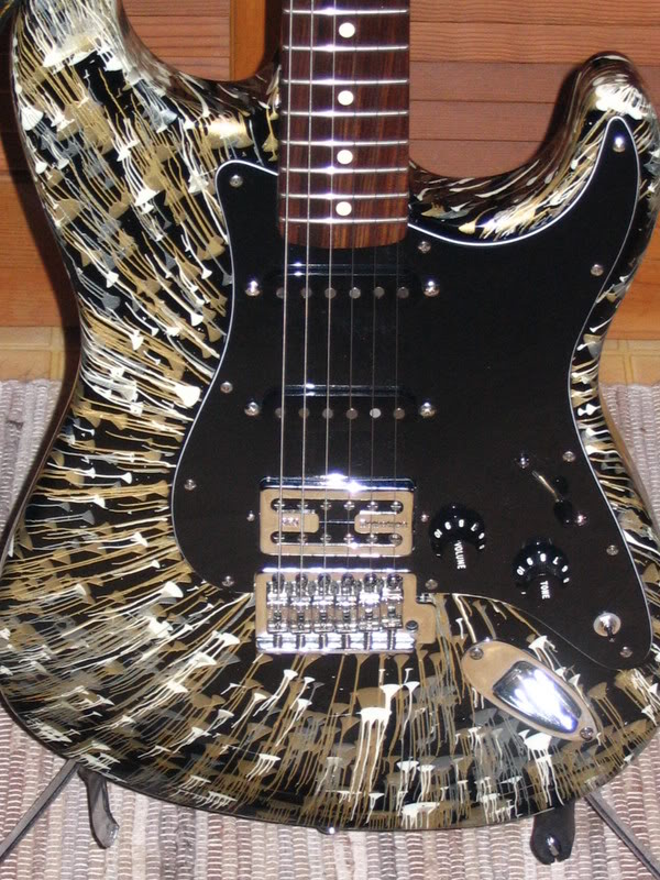 Awesome Guitar Paint Jobs Job Fender