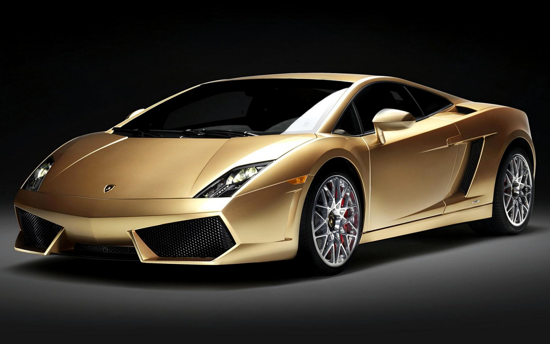 Lamborghini Gallardo Gold Wallpaper