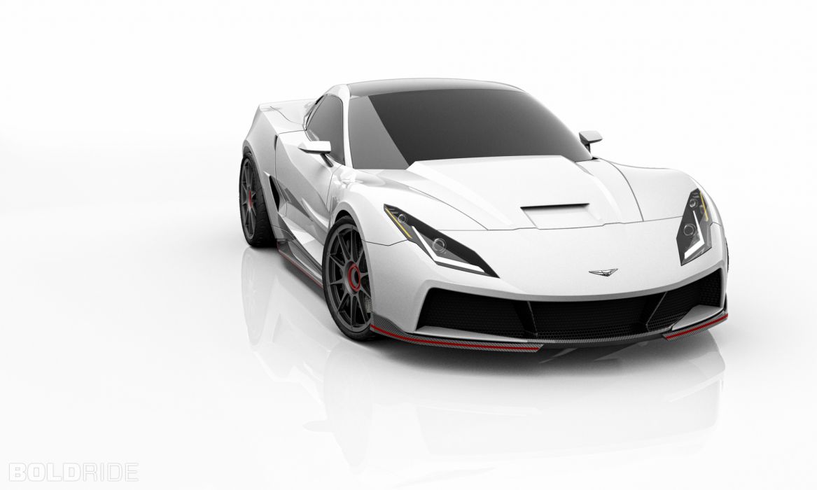 Supervettes Sv8r Concept Corvette Chevrolet Supercar Muscle