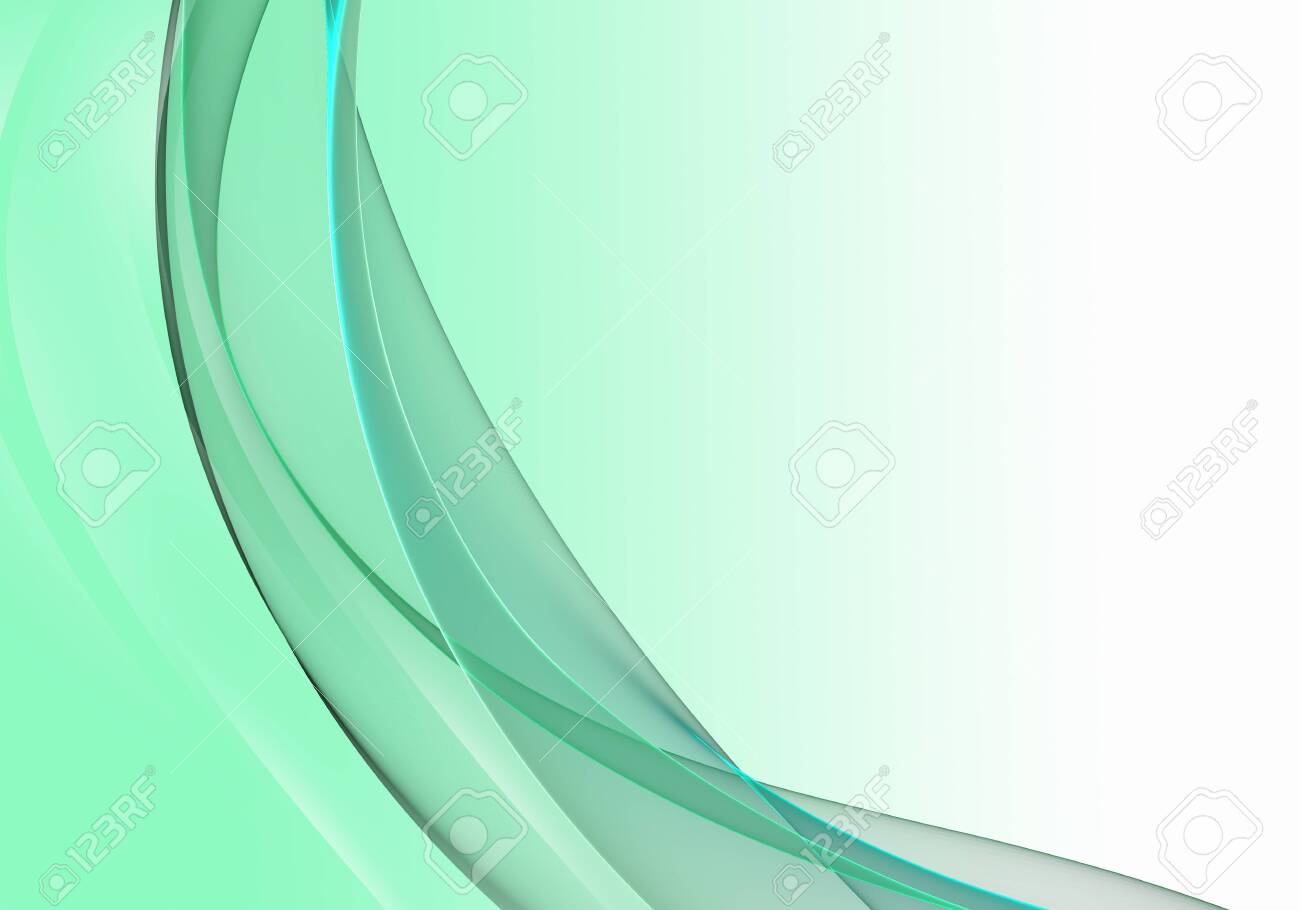Abstract Background Waves White Green And Mint Abstract 1300x910