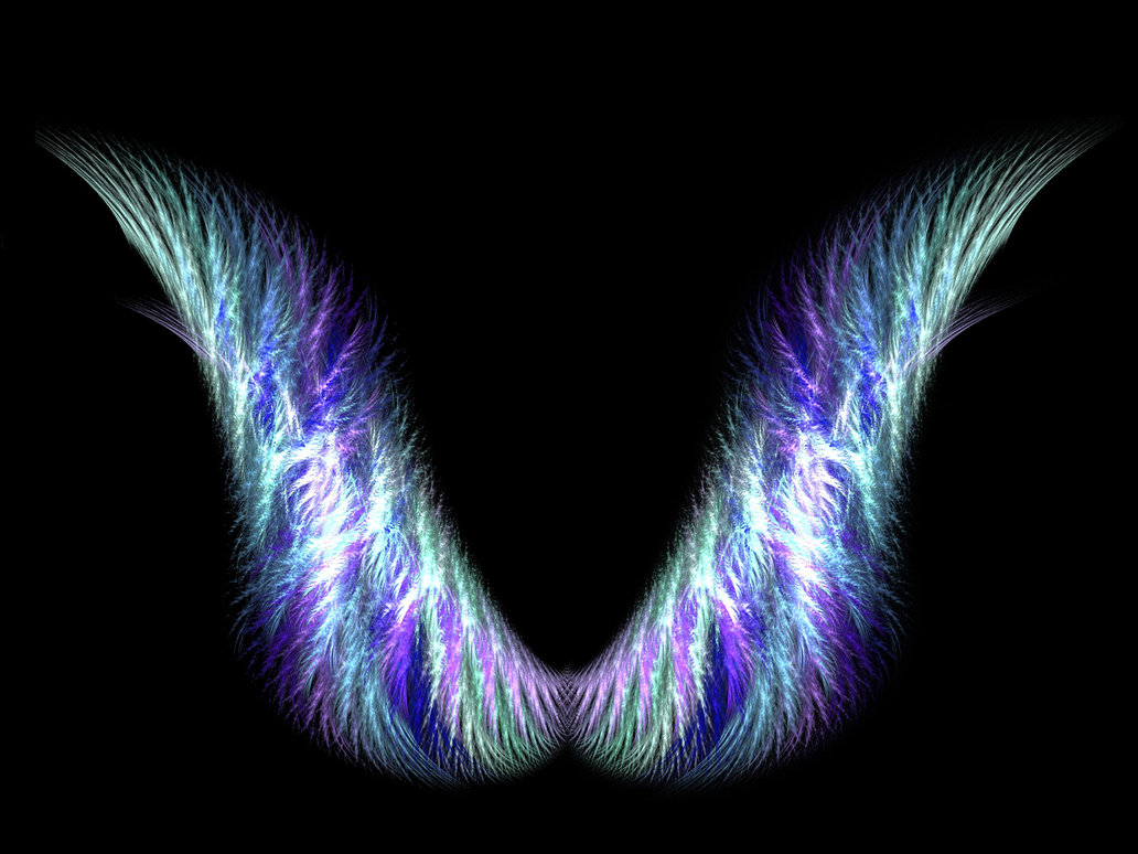 Fractal Angel Wings By Heart Luck