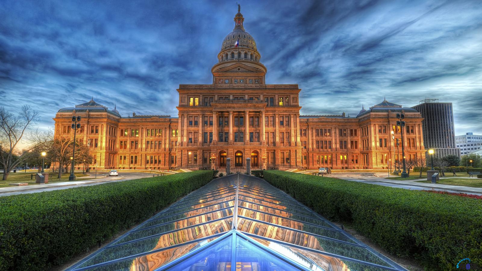 Wallpaper Texas State Capitol Austin X Widescreen Desktop
