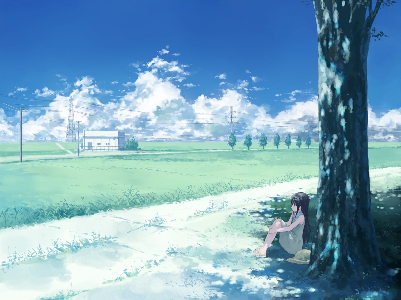 Scenic Anime Wallpaper