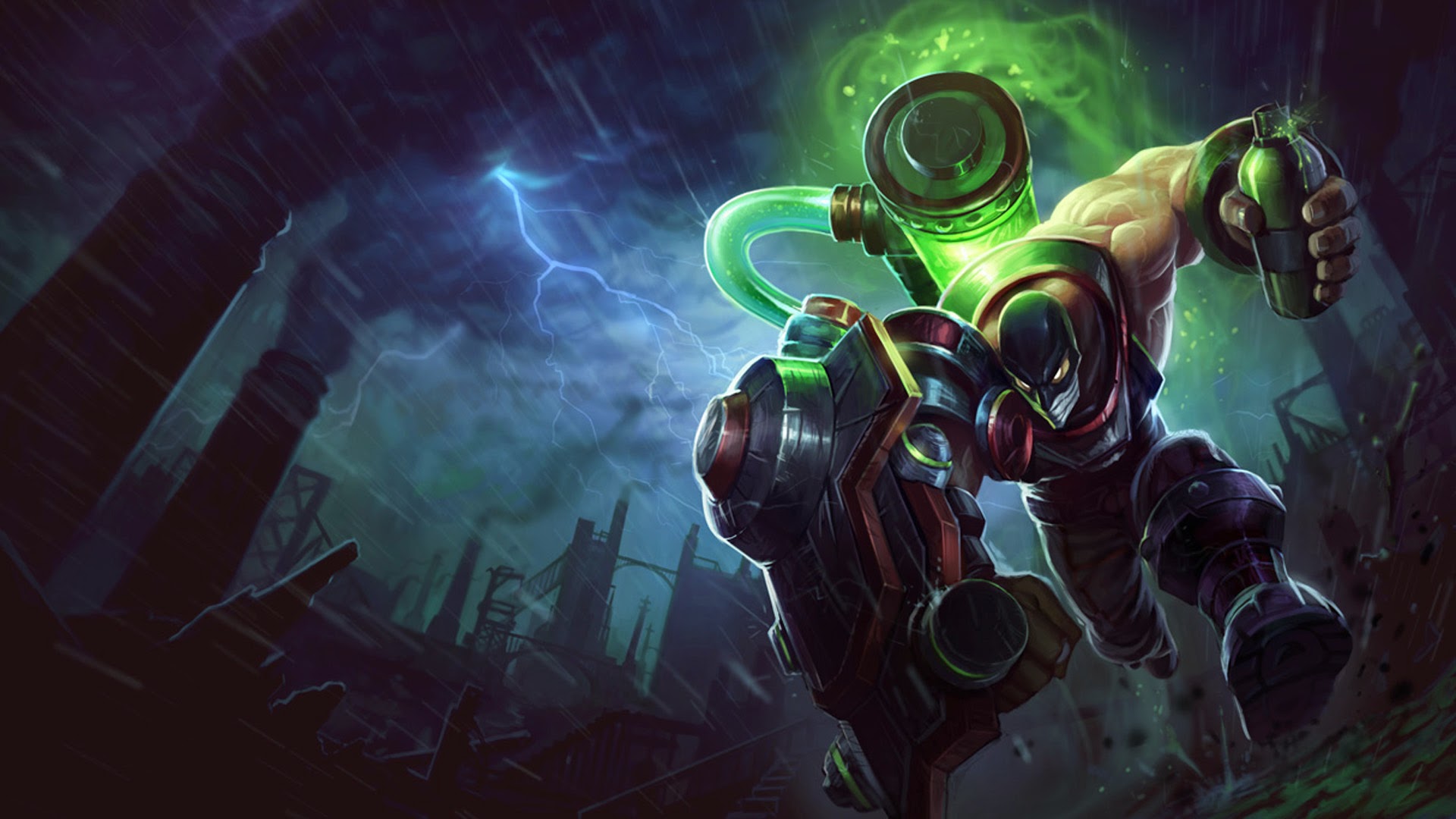Singed Augmented League Of Legends HD Wallpaper Lol Champion Skin