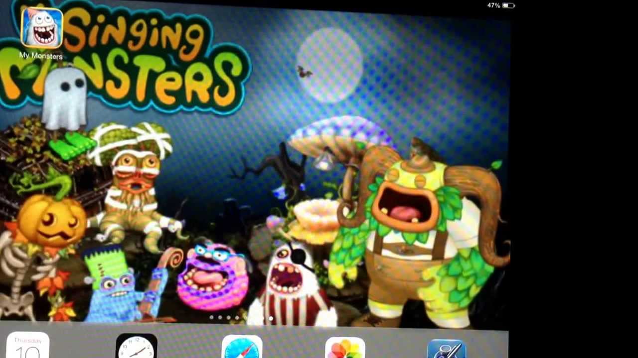 How To Make Your Own My Singing Monsters Wallpaper On iPad