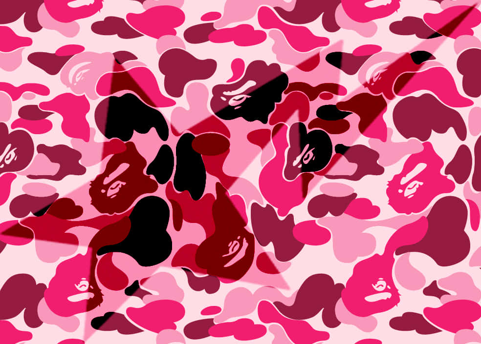 Bape Camo Background Wallpaper