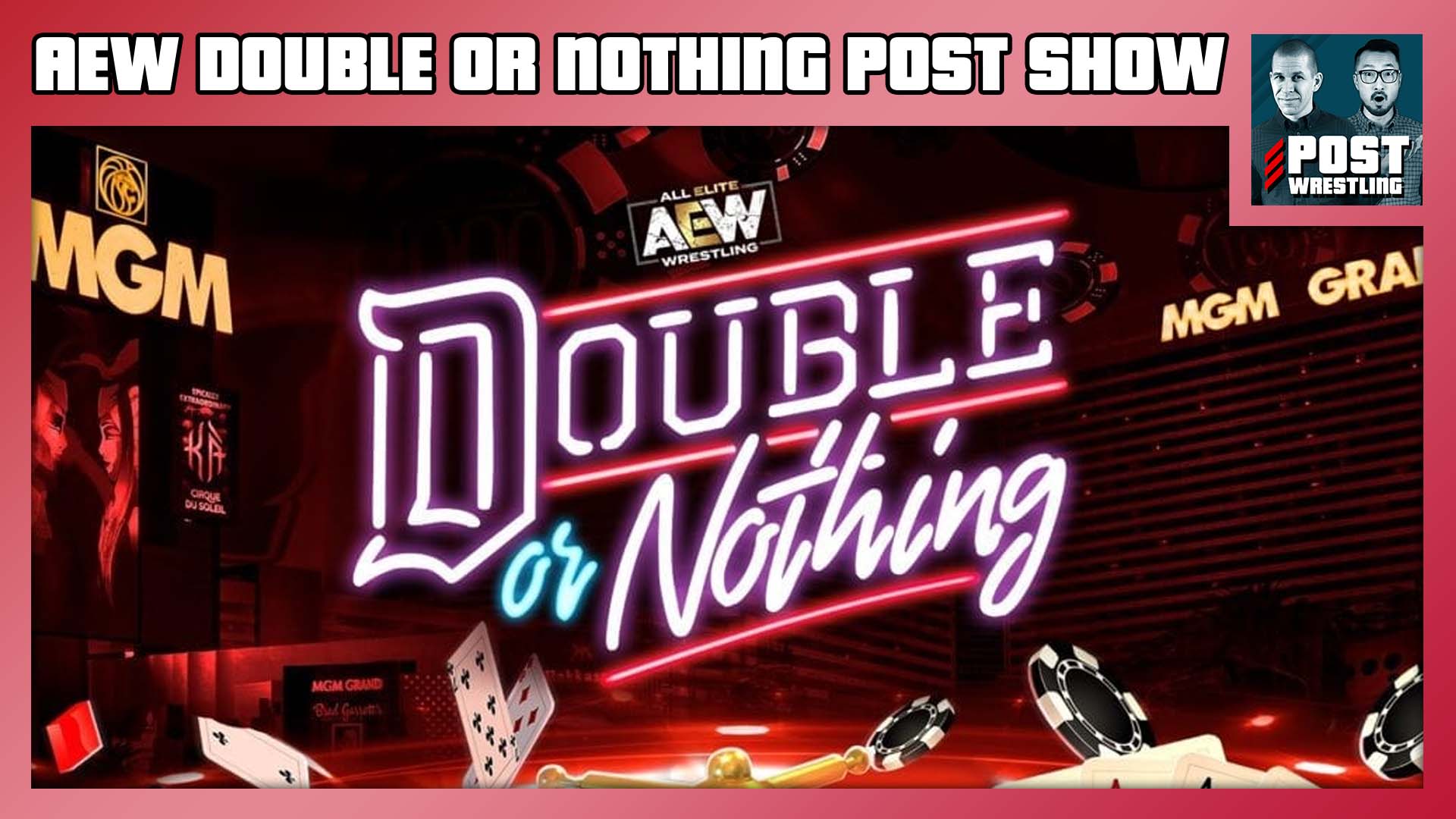 Aew Double Or Nothing Post Show Wrestling Wwe Nxt Njpw