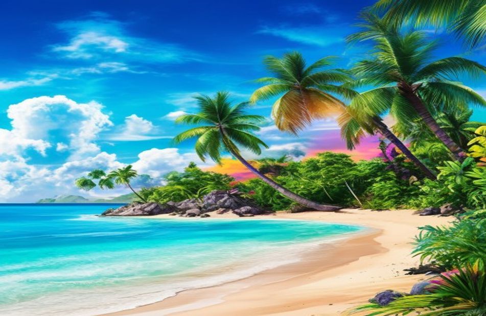 Tropical Island Wallpaper Screensavers