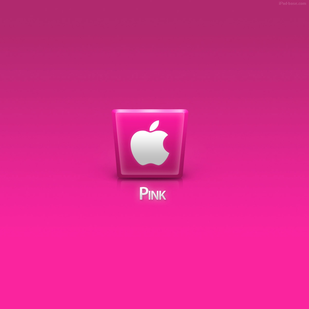 Hot Pink Apple Wallpaper