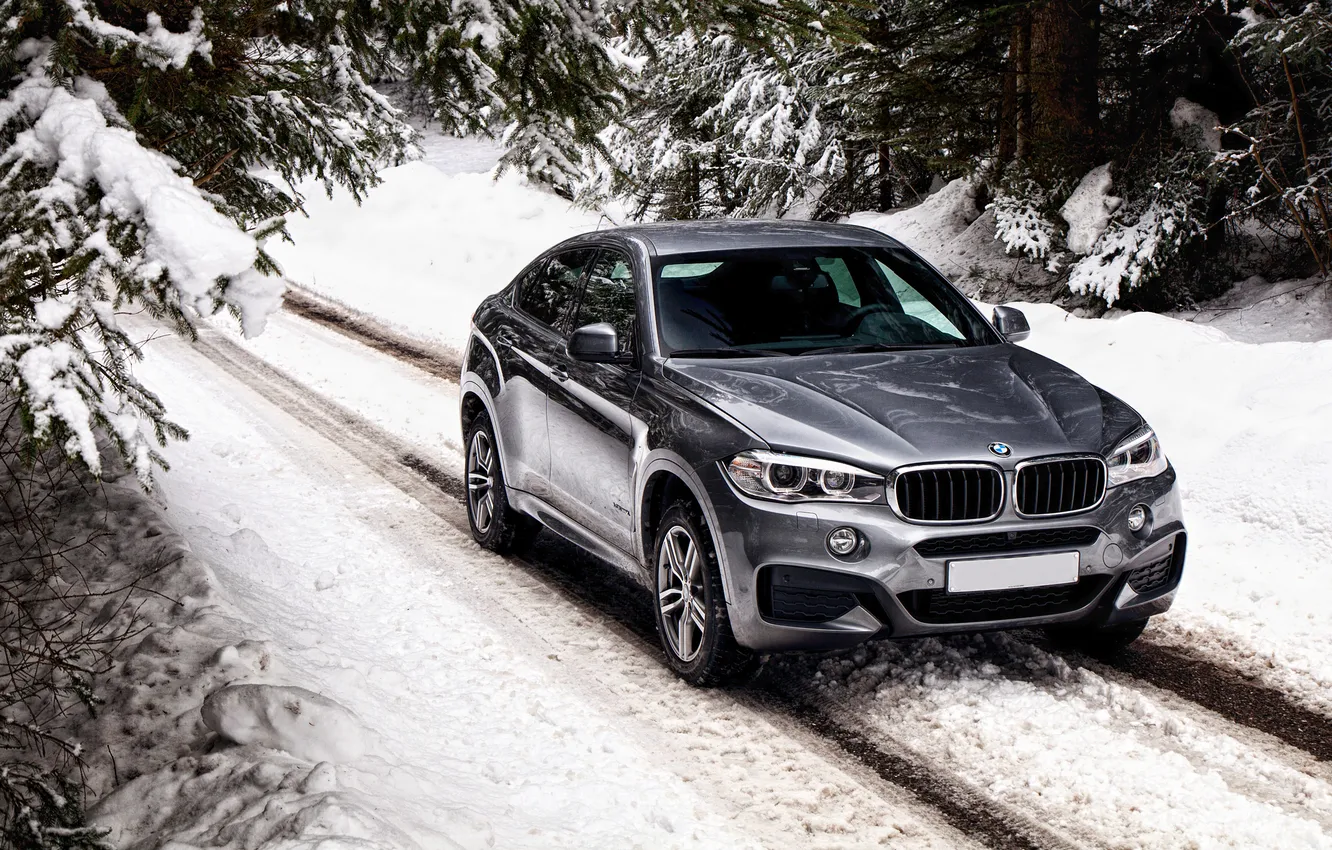 Wallpaper Winter Snow Bmw Xdrive Uk