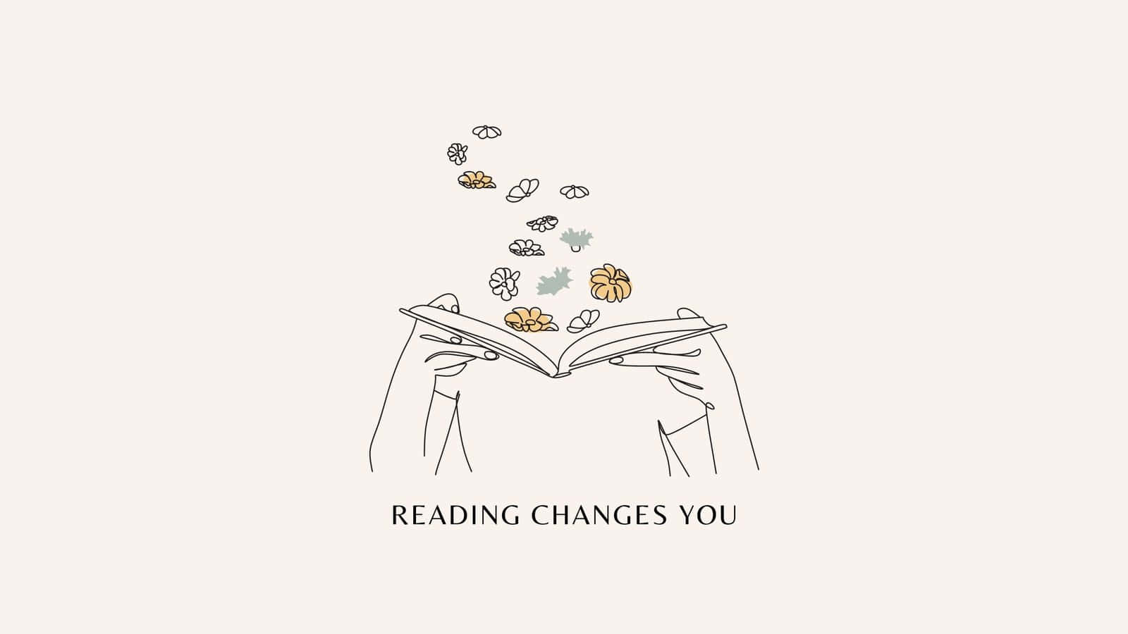 Reading Background Wallpaper