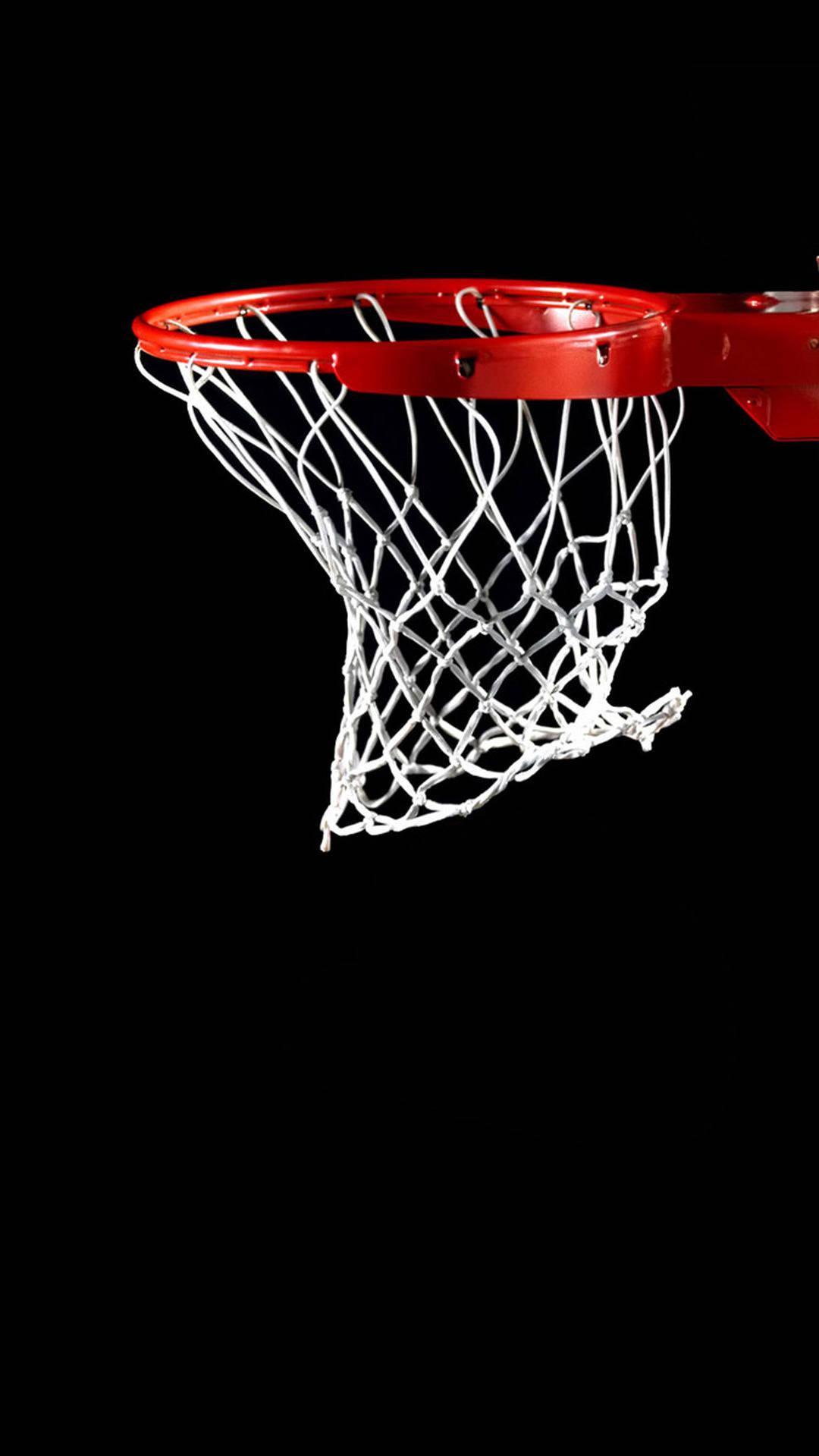 Simple Basketball Ring Cool iPhone Wallpaper