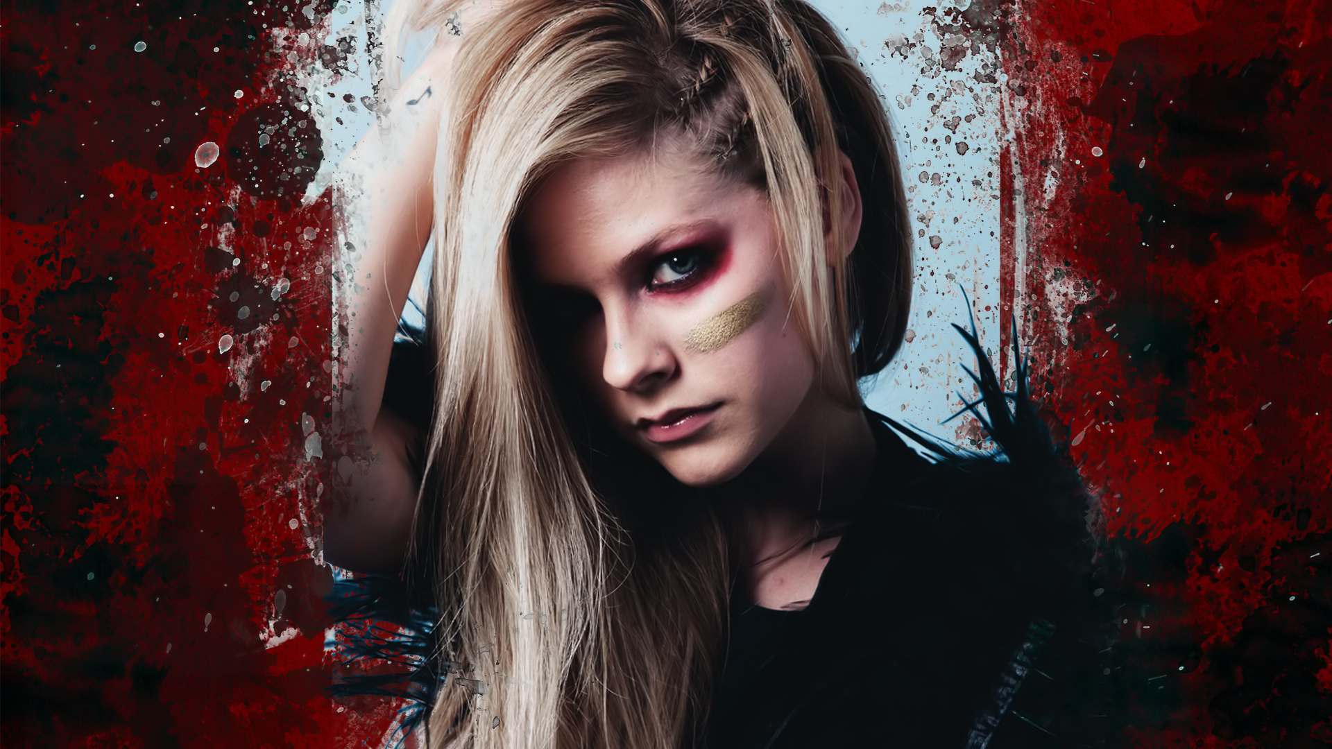 Avril Lavigne Puter Desktop Background Wallpaper