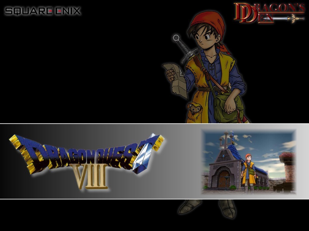 Dragon Quest Viii Hero Wallpaper