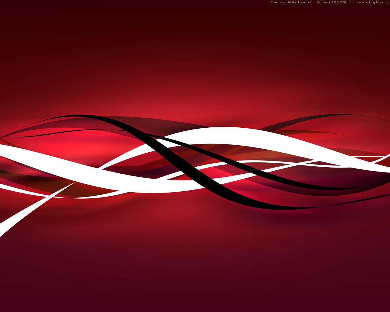 Red Abstract Background HD Wallpaper