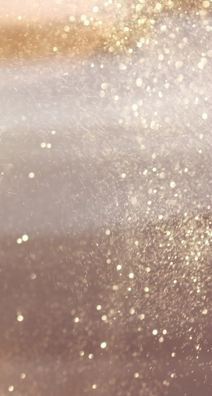 Gold Glitter iPhone Rose Background