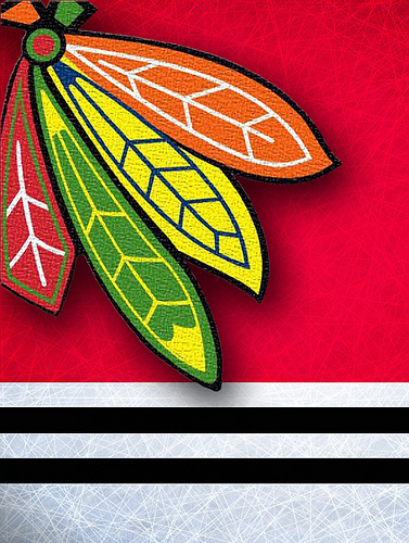 Chicago Blackhawks Logo Wallpaper By Scoobster2