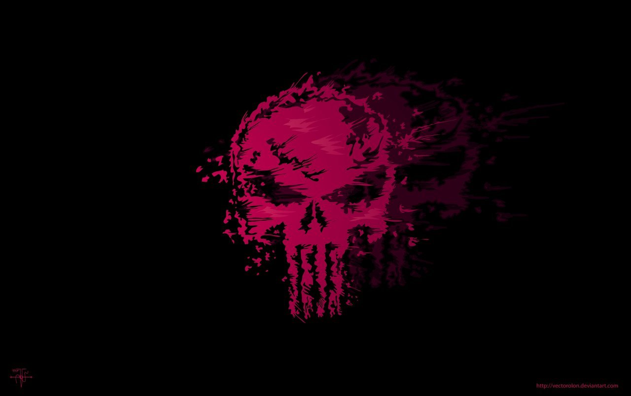 Punisher Logo Wallpaper The punisher skull vector by