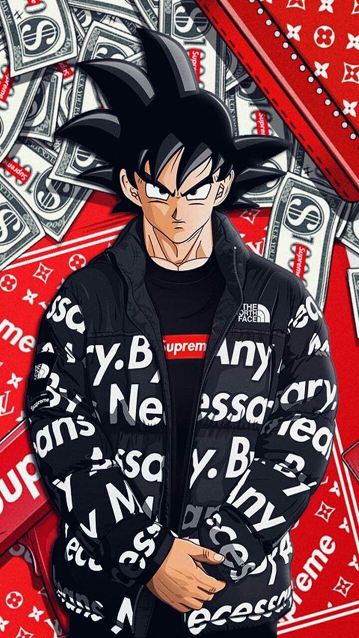Supreme Goku Background Fondo De Pantalla Fondos
