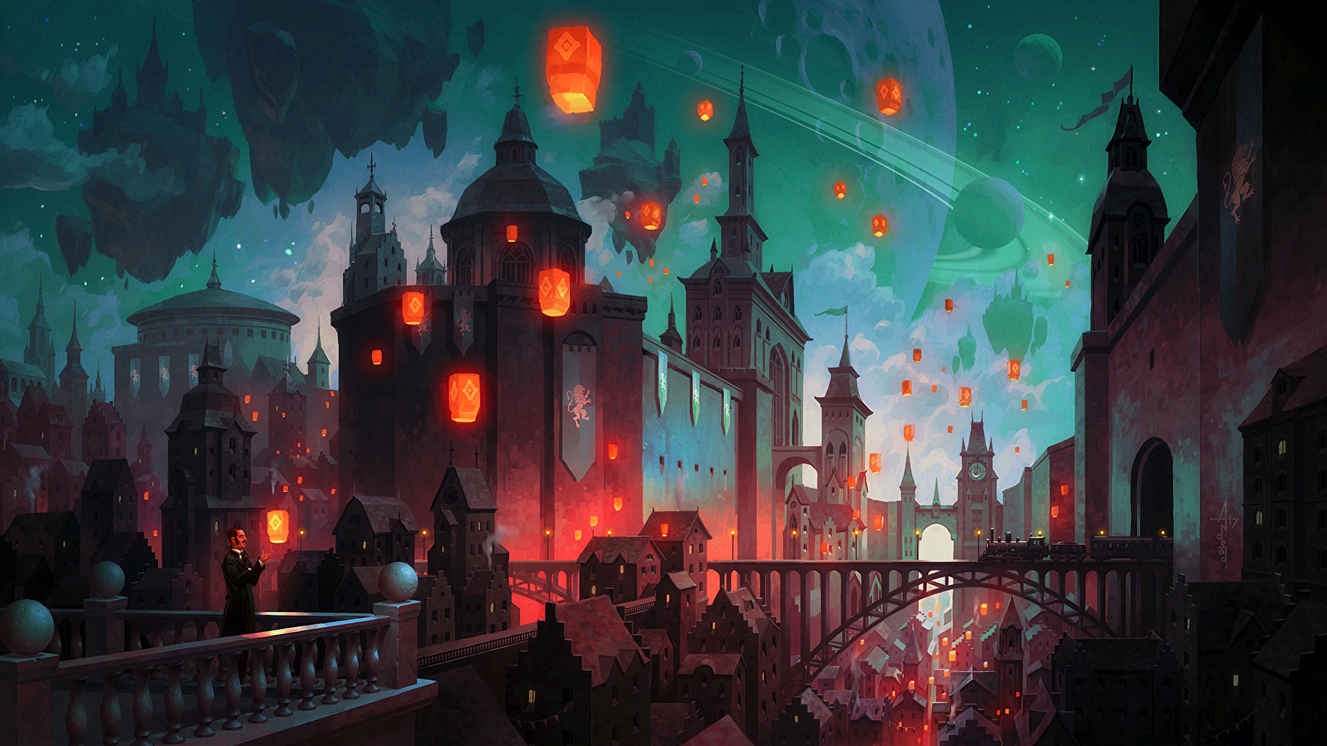 Fondos De Pantalla Casa Mundo Fant Stico Fantas A Ciudades Wallpaper