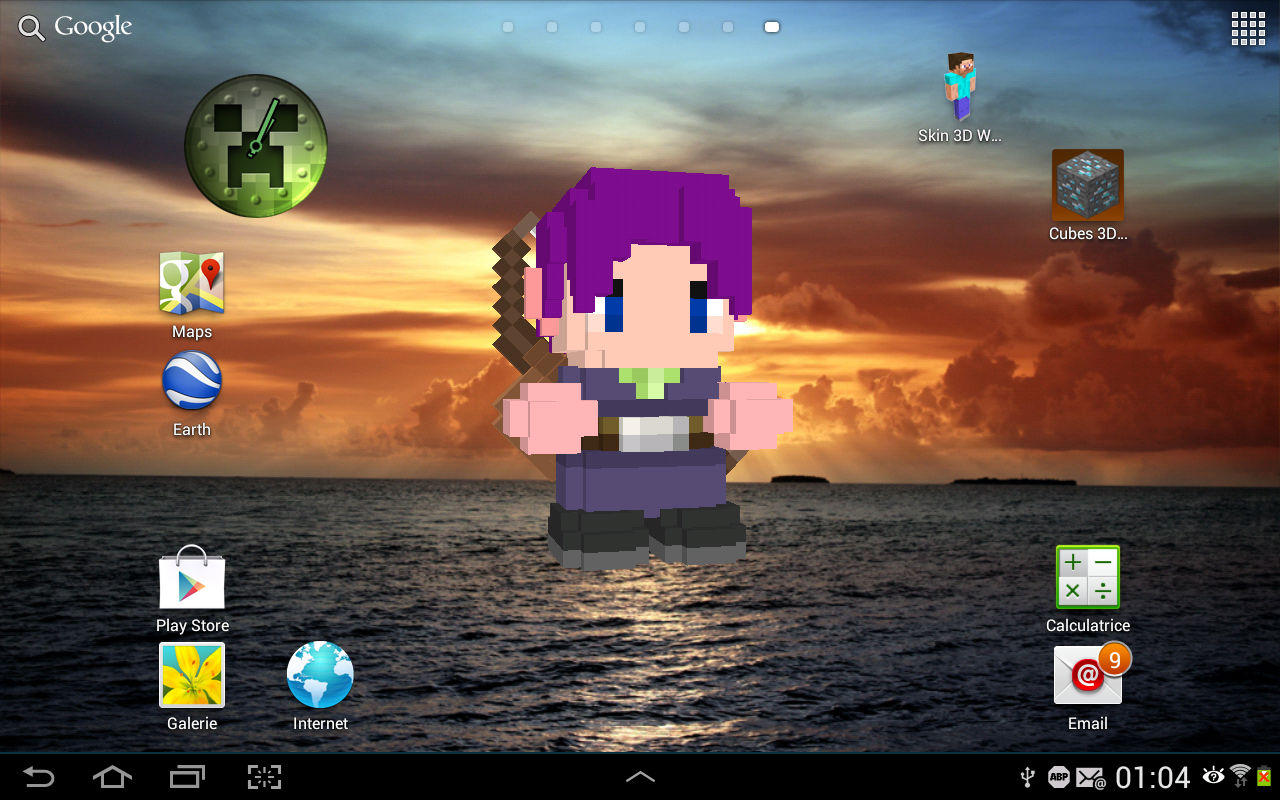 Cube World 3d Live Wallpaper Android Apps On Google Play