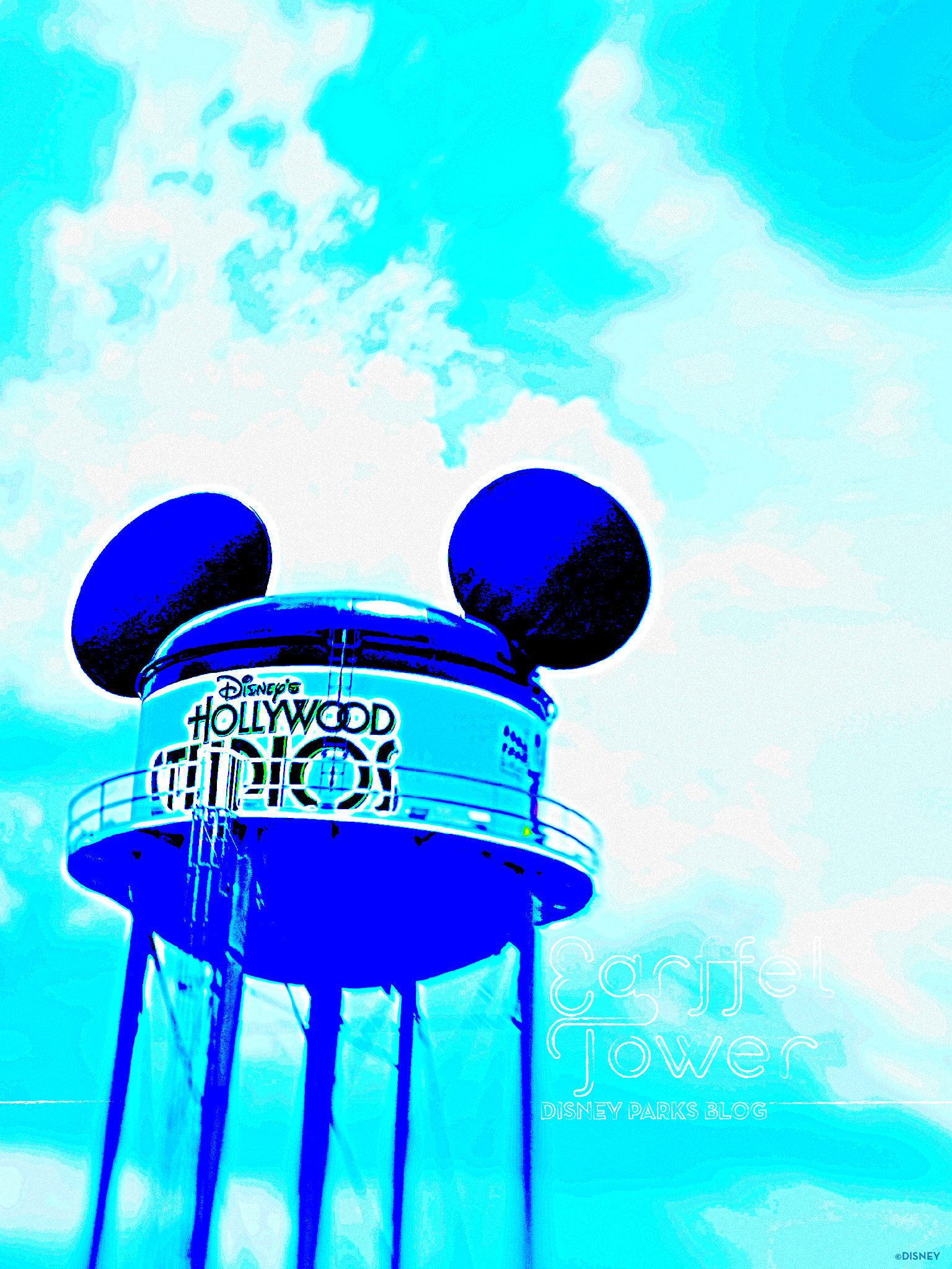 Earffel Tower at Disneys Hollywood Studios