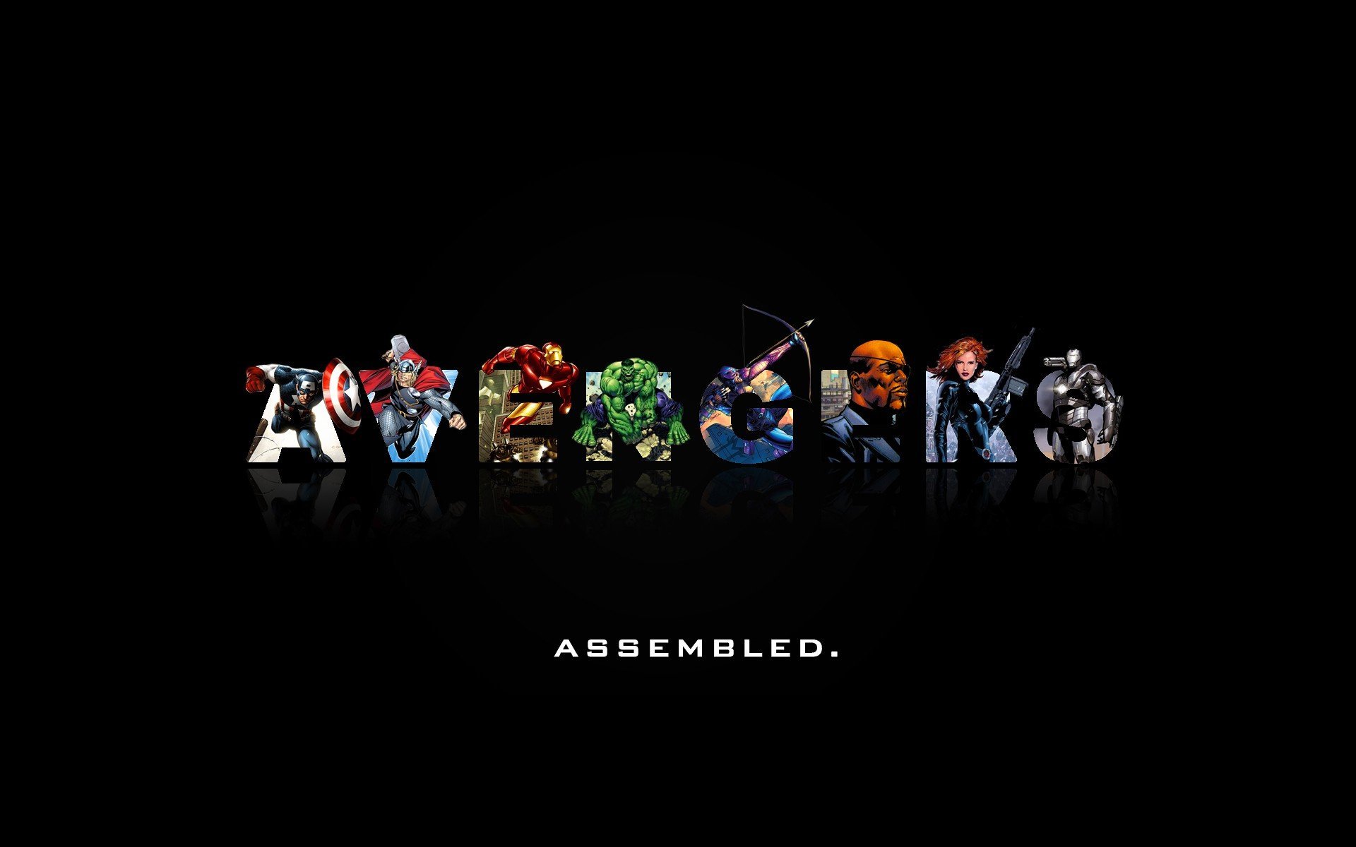 Wallpaper Marvel Comics The Avengers