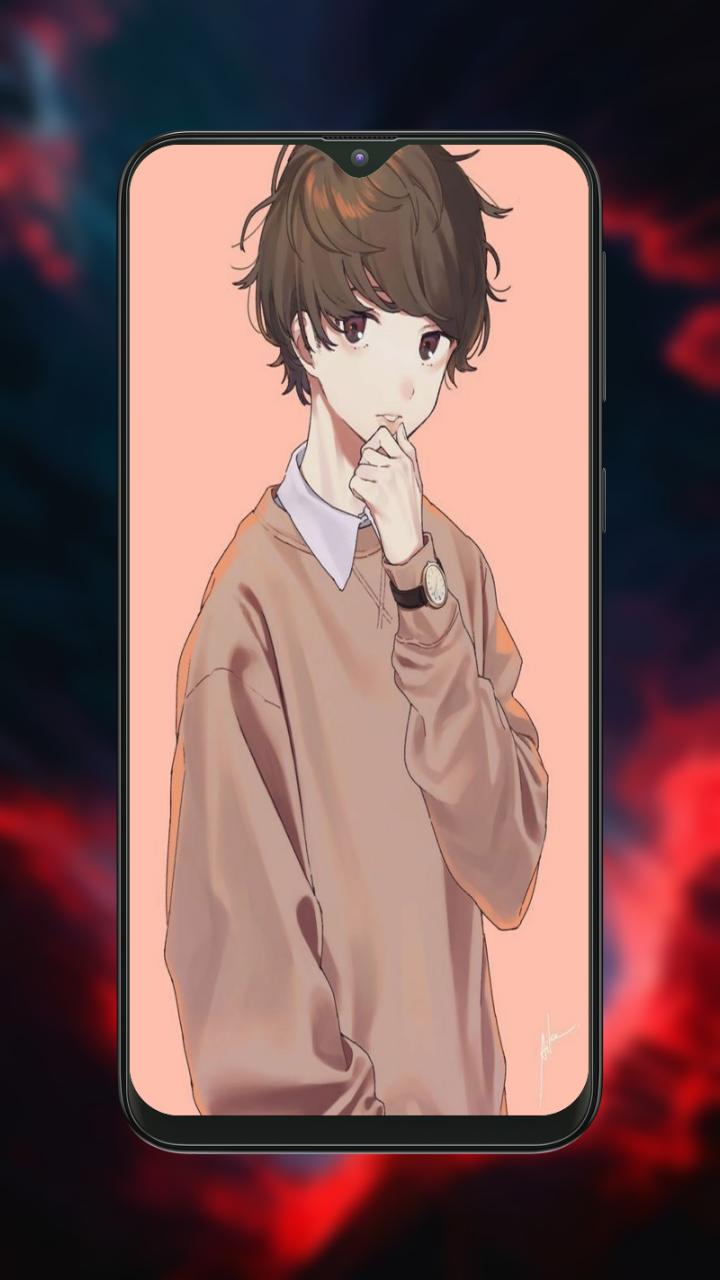 Cute Anime Boy Wallpaper For Android Apk