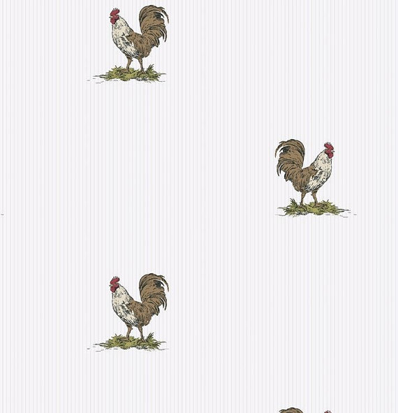 Charming French Country Farmhouse Rooster On By Wallpaperyourworld