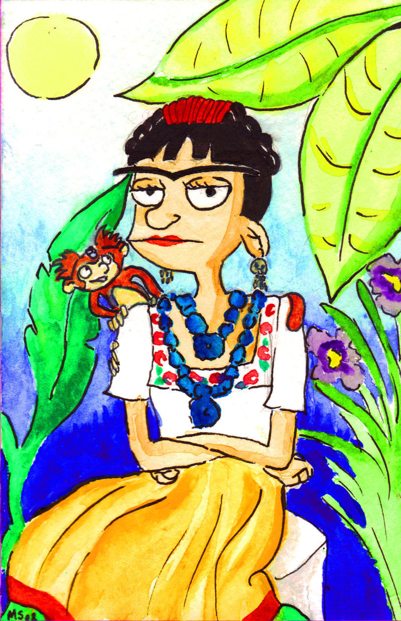 Hey Arnold Image Helga As Frida Kahlo HD Wallpaper And
