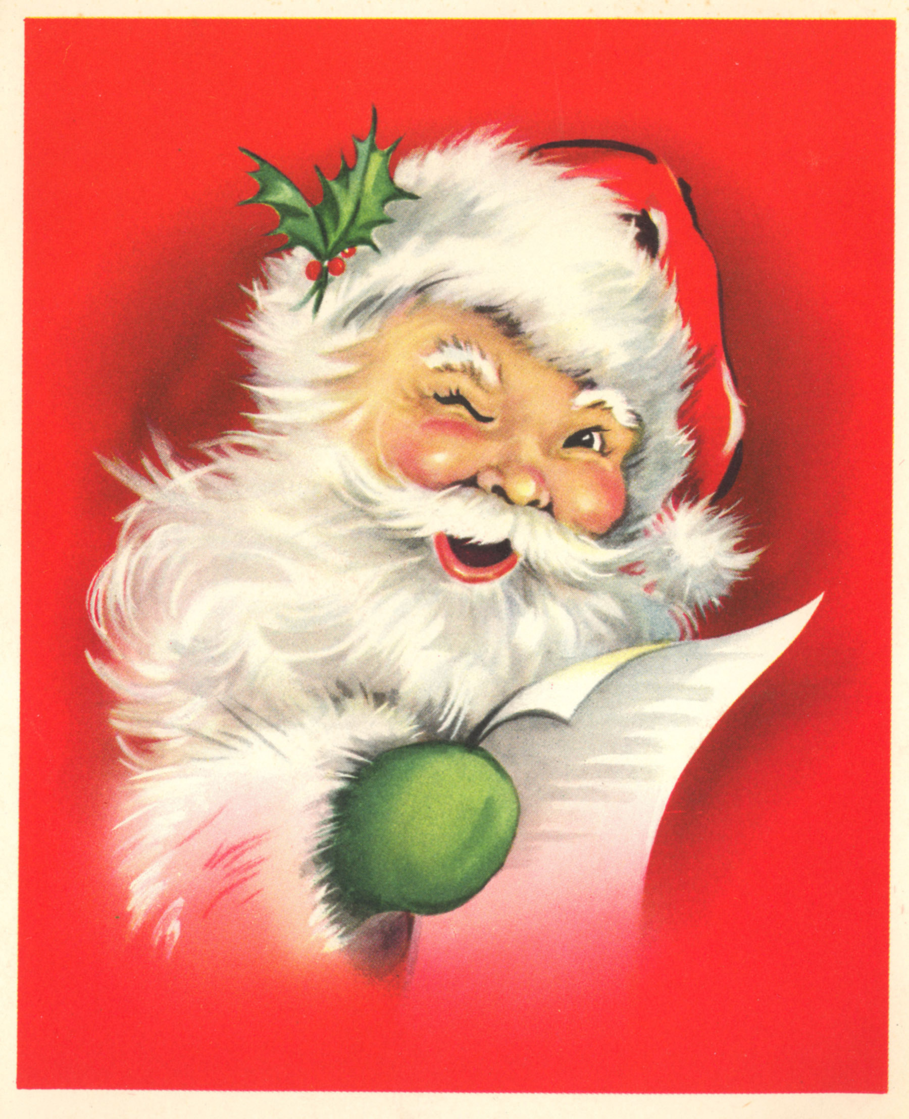 Santa Claus Vintage Wallpaper Desktop