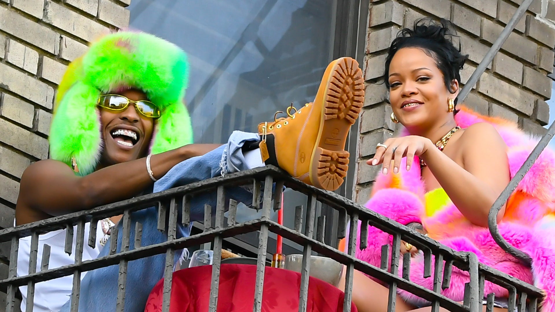Rihanna Rocks Hotpants On Date Night With A Ap Rocky See The Pic