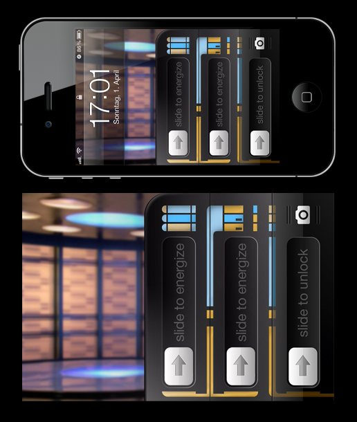 Star Trek iPhone Wallpaper Series Transporter By Misterxon On