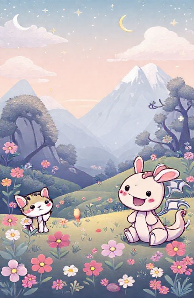 Cute Chibi Wallpaper