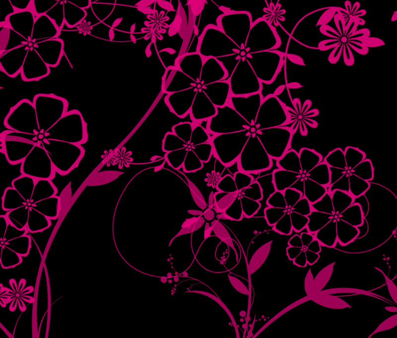  Flowers Graphics Code Pink And Black Flowers Comments Pictures
